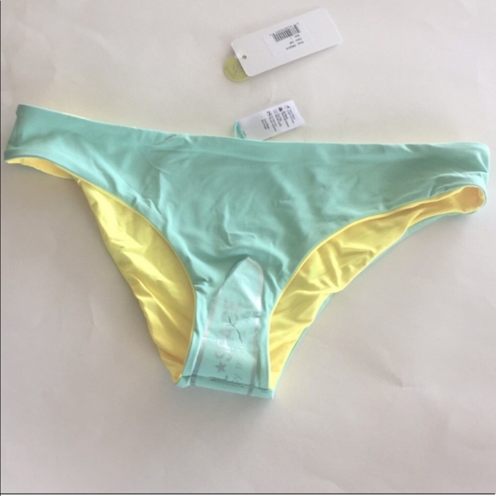 L*Space daffodil yellow bikini bottoms NEW